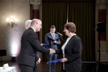 Dr. Kemény Gáborné Németh László-díjban részesült, 2019. május 31.