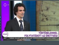 M1 - Híradó, A történelem érettségiről Lakatos Máté tanár úr, 2015. május 6.
